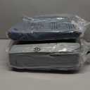 Monbix Queen Comforter Set - 7 Pieces Sage Green Bed in a Bag Queen Bedding Sets with Comforters, All Seasons Comforter Bed Set with Sheets,Pillowcases & Shams