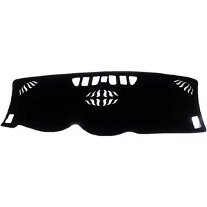 Fit for GMC Terrain 2017-2023 2024 2025,Dash Cover Mat,Nonslip Anti-Reflection Dashboard Carpet Pad,Car Interior Accessories (Lhd Black Edge)