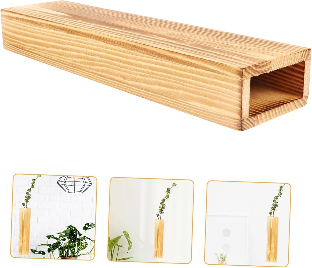 Artificial Wall Hanging Flowerpot Rustic Dry Flower Decor for Home Office and Shop Durable Hanging Basket for Indoor and Outdoor Use Vintage Style Planter