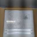 2 Pcs Acrylic Drink Side Tables 10 l x 10 W x 24.2 H Clear Living Room Round Coffee Cocktail Tables for Small Space End for Living Room Balcony Bedroom Easy Assembly