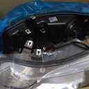 Headlights Assembly for 2006-2011 Honda Civic 4-Door Headlamp Replacement Chrome Housing Driver & Passenger Side (NOT fit 2-Door) (Polished Chrome | With High & Low Beam Bulbs)