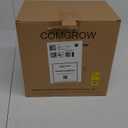 Comgrow 3D Printer Filament Dryer Box, Comgrow 3D Filament Storages, Keeping Filaments Dry During 3D Printing, Compatible with 1.75mm/2.85mm PLA ABS Material, Filament Dehydrator, Spool Holder (Transparent)