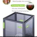 Dusk to Dawn Outdoor Lighting,Outdoor Wall Light Fixtures Waterproof,Exterior Front Porch Lights with Toughened Glass Shade,Modern Matte Black Wall Sconce for Patio Porch Garden (1 Pack)