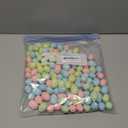 Winlyn 140 Pcs 5 Colors Mini Artificial Easter Eggs Decorative Speckled Eggs Pastel Pink Green Blue Foam Eggs 1" for Spring Easter Basket Nest Decor Bowl Fillers Seasonal Wreath DIY Craft Projects