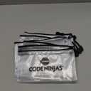 Small Clear pencil pouch, 8pcs 