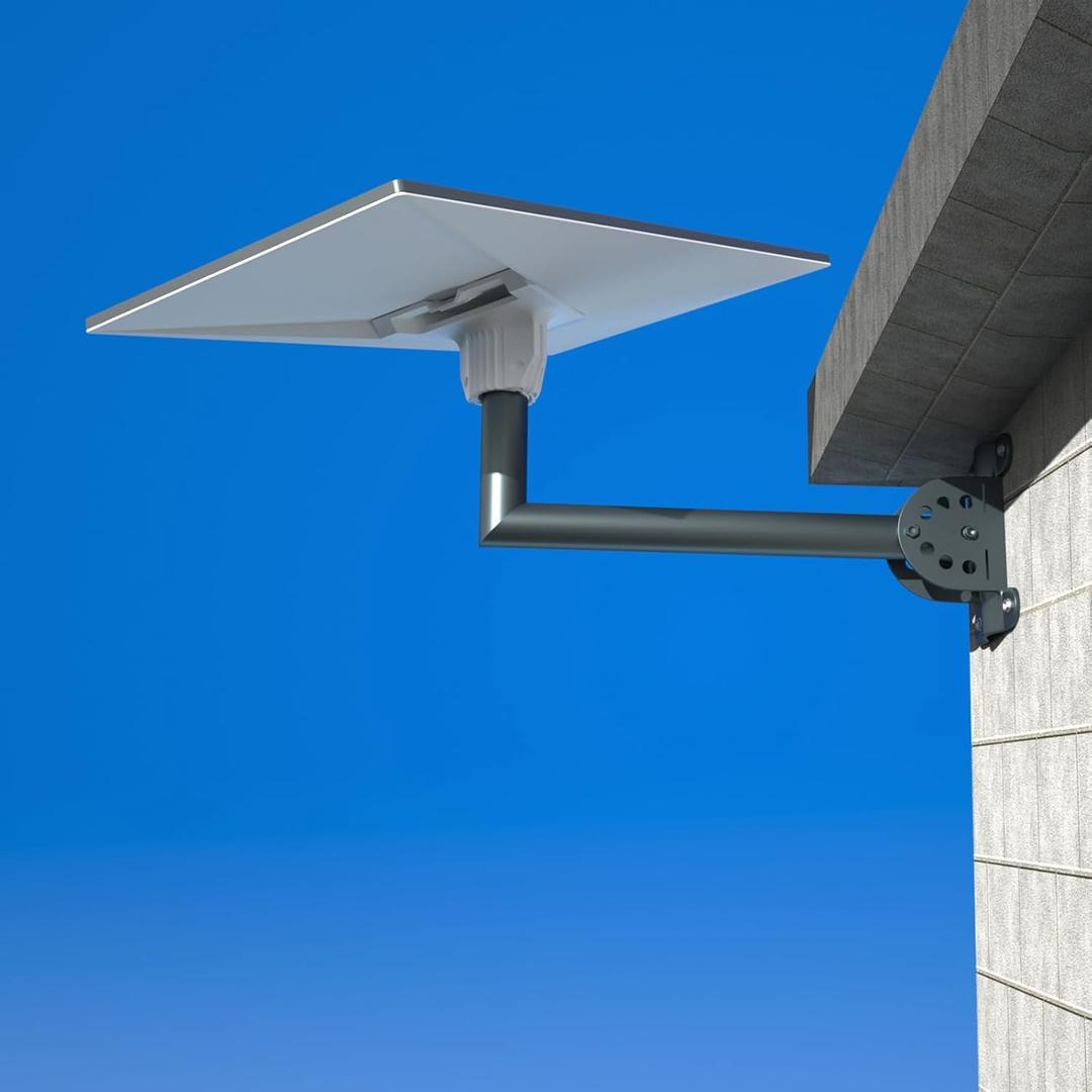 Foboull Starlink Standard Long Wall Mounting Kit - 17 Inch Heavy Duty, Compatible with Starlink Standard Gen3/V3 Dish, Outdoor Roof Mount, Includes Mount Adapter