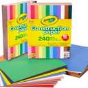 Crayola Construction Paper Bulk Pack (480 Sheets) 10 Assorted Colors, 9x12, Classroom Arts & Crafts Supplies for Kids, Art Paper for School Projects