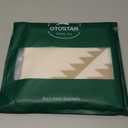 OTOSTAR Outdoor Waterproof Throw Pillow Covers 18x18 Inch Set of 4 Boho Farmhouse Outdoor Cushion Covers for Patio Furniture Garden (Geometry80Khaki)