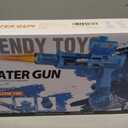 Automatic Electric Water Gun for Adults and Kids, Blue with LED Lights