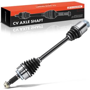 2 PCS A-Premium CV Axle Shaft Assembly Compatible with Honda Models - Odyssey (2005-2010), Ridgeline (2006-2014) - V6 3.5L - Front Right Passenger Side