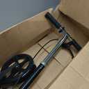 Non-Electric Scooters for Kids 8-12, Teens & Adults - Foldable Commuter Scooter with 8" Wheels, Bell, Hand Brake & Adjustable Height 30"-40.5", 220LB Capacity, Manual Push Scooter for Campus & Park
