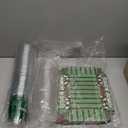 100 Pcs Football Party Supplies Kit for 50: 50 Football Paper Food Trays Serving Boats & 50 16oz Football Plastic Cups With Lids - for Tailgate Events, Disposable & Sport Theme Birthdays