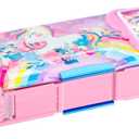 Henoyso Multifunctional Pencil Box for Girls Unicorn Pencil Case with Calculator and Sharpener Cool Cute Pencilcase School Supplies Essentials Back to School Gift Birthday Present for Kids Teens