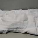 Elegant One Shoulder Bridesmaid Dresses A-line Tea Length Pleated Chiffon Formal Gowns for Women, Size 13