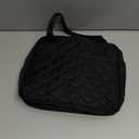 CAMTOP Lunch Box for Women Insulated Lunch Bag Lunchbox Cooler Thermal Leakproof Quilted Reusable Lunch Tote Bag for Work School Travel Picnic (Black) (Medium)