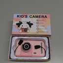 Upgrade Kids Selfie Camera,Chritmas Birthday Gift for 3-9 Years Old Girls,Portable Toy for 3 4 5 6 7 8 9 Year Children,Toddler 1080HD Digital Video Camcorder Camera with 32G SD Card Pink