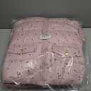 OshKosh B’gosh Baby Girl's Hooded Winter Puffer Jacket with Faux Fir Trim, Pink with Allover Leopard Pattern and Snowbib, 4 Years