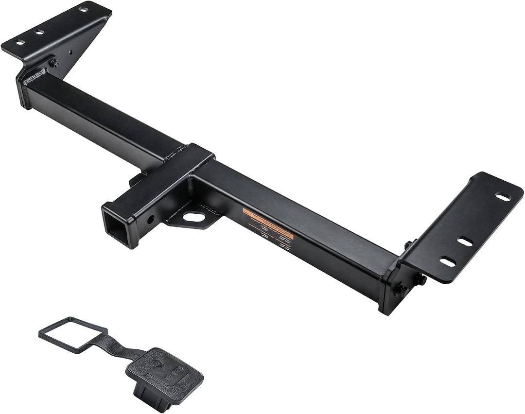Autekcomma Class 3 Trailer Hitch, Compatible with Cadillac XT5 2017-2026 (Excluding Platinum 2017-2019), 2-Inch Receiver Tow Hitch for Ball Mount, Cargo Carrier, Bike Rack, Black Matte.13285