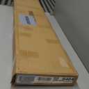 Clothes Rack 48in, Wall Mounted Garment Rack with Real Wood Shelf, Heavy Duty Hanging Clothes Rack, Multi-Purpose Hanging Rod, Space-Saving Closet Storage (Brown)