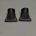 2PCS Hair Dryer Attachment Universal Black Plastic Blower Nozzle Replacement Styling Tool for Home Use or Professional Salon Hairdressing Blow Outer Diameter 4.2cm to 4.6cm