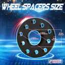 TadaMark 5x100 or 5x112 Hubcentric Wheel Spacers 15mm 5 Lug Wheel Adapters fit for Audi A3 A4 A6 A8 Q3 R8 RS4 RS6 S3 S4 S6 S8 TT Allroad Quattro CC GT Golf GTI 57.1mm Bore with M14x1.5 Studs - 2pcs