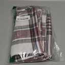 CARRIE HOME Red Tartan Christmas Plaid Pillow Covers 20x20 Set of 2 Farmhouse Buffalo Plaid Red Striped Throw Pillow Cover for Living Room Couch Sofa