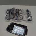 6 Pack Oprah Style Reading Glasses for Women Blue Light Blocking Computer Square Readers with Spring Hinge (Mix Color-8, 2.25, x)