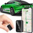 Mini GPS Tracker for Vehicles,Car GPS Tracker Portable Real Time Magnetic GPS Tracking Device,Full Global Coverage Location Tracker for Kids,Dogs,Trucks/Person