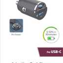 ZGear® 45 Watt Dual USB C Car Charger, 1 ct