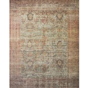 Loloi Amber Lewis Georgie Collection GER-03 Jade/Sunset 7'-10" x 10' Area Rug