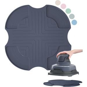 Tailored Ninja Crispi PowerPod Silicone Trivet  Hot Pads for Ninja Crispi Glass Air Fryer Accessories, Heat-Resistant, Non-Slip, Protection for Countertop, Fit Ninja FN101GY | FN101SG | FN101ST (Navy)