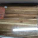 Saffron & Sage Extra Large Wood Cutting Board - Thick 23 x 17 x 1.5 Inch Acacia Wooden Cutting Boards for Kitchen use with Deep Juice Groove, Reversible Chopping Board Doubles as a Charcuterie Board