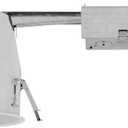 NICOR Lighting 4- Inch Remodel Lo-volt Airtight Housing Non-IC, White