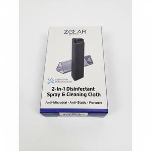 ZGEAR 2-In-1 Disinfectant Spray & Cleaning Cloth