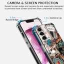 Western Cowboy Cowgirl Case Compatible with Galaxy A14,Retro Country Art Collage,Trendy Soft Bumper TPU Case for Samsung Galaxy A14
