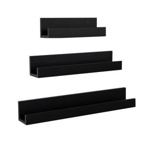 Wooden Ledge Wall Shelf Set, Various Sizes, See Picture