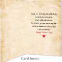 3 x IDU Fathers Day Card,Fathers Day Cards Gifts Decorations for Dad from Daughter Son,Happy Father's Day Card Gifts Ideas with Envelope,Appreciation Love Gift for Dad
