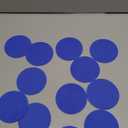 PATIKIL 1.6" Carpet Spot Markers, 35Pcs Circle Floor Dots Markers Carpet Spots for Teacher Classroom Decoration Elementary Preschool Supplies, Blue