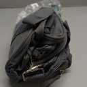 SeaRock 14 inch Small Gym Bag for Women & Men - Mini Duffle Bag for Travel, Sports, Workout, Weekender & Overnight with Shoe Compartment Dark Grey