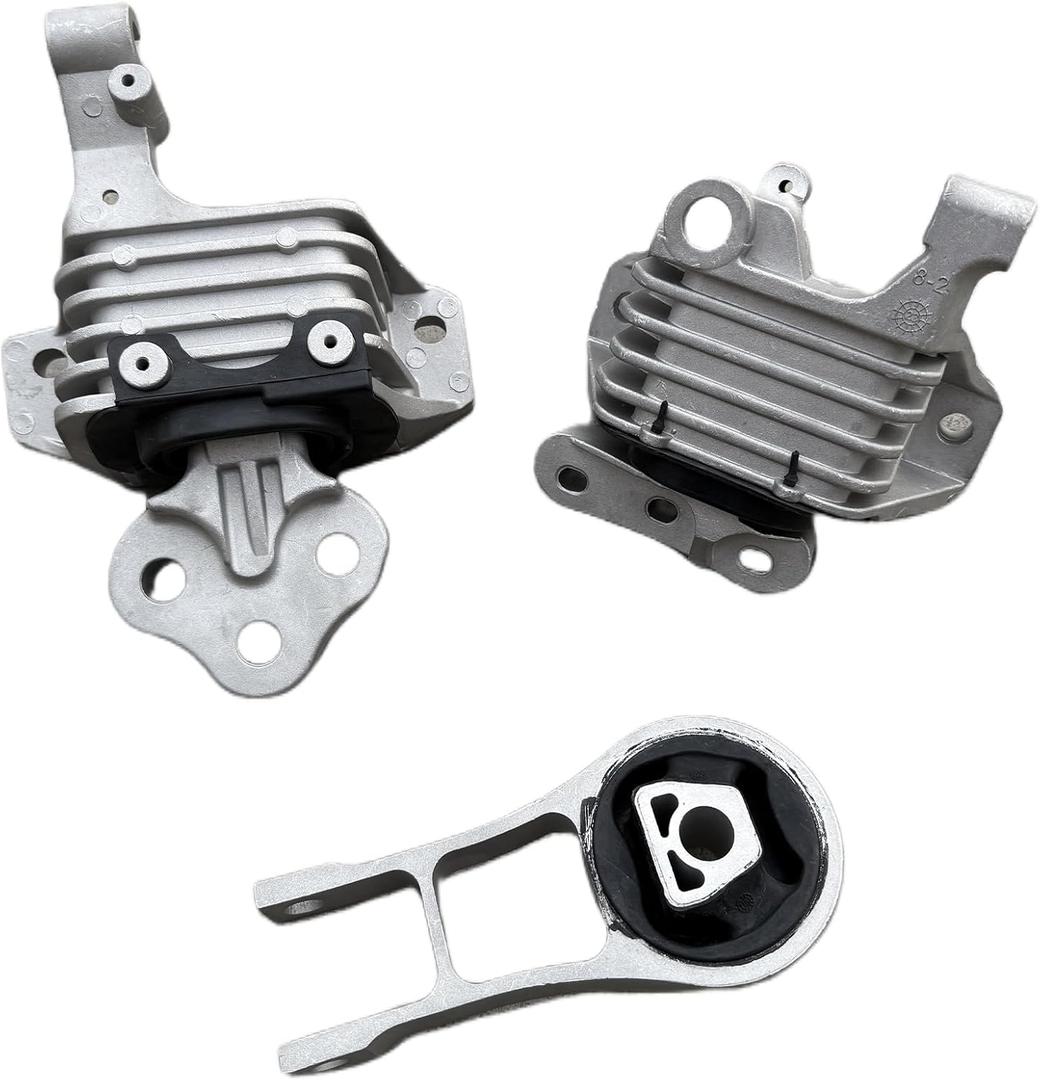 Engine Motor &Transmission Mount Set Fits for 2015-2019 Jeep Cherokee 2.4L,2015-2019 Chry-sler 200 2.4L Replacement 68418876AB 68192831AF 68157441AD 68192831AB 68192831AD Vinsyut 3PCS