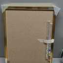 Small Linen Bulletin Board, 16"x12" Fabric Pin Board Vision Board