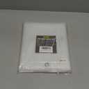 BAROSSA Design 48-inch Wide Stall Shower Curtain Liner with 3 Magnets - PEVA, Waterproof, PVC Free, Metal Grommets, Clear, 48x72