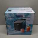 Iceman by Chefman 1 lb Dual-Size Compact Ice Machine, Ice Basket and Scoop