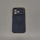 ESR Silicone Case for iPhone 17 Pro, Built-in Camera Stash Stand Compatible with MagSafe, Military-Grade Drop Protection Magnetic Phone Case for iPhone 17 Pro, Cloud Series, Navy Blue