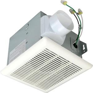 Harrier Hardware Bathroom Exhaust Fan 70 CFM Super Quiet 40dB 2 Sone, Corrosion Resistant Bathroom Fan, Shower Tub, Easy Install Bathroom Attic Vent Fan with 3-Inch Duct Outlet