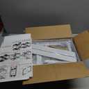 ADBIU Under Sink Organizer 2 Pack, Adjustable Height (11"-15.75") Under Cabinet Storage, 2 Tier Pull Out Sliding Drawers for Kitchen Bathroom, Heavy Duty Metal Shelf, White (X-Large)