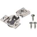 Blum Compact BLUMOTION Hinge (25 Kits), 1/2" Overlay, 105 Opening Angle, Steel, Integrated Soft-Close Hinges for Face Frame Cabinets