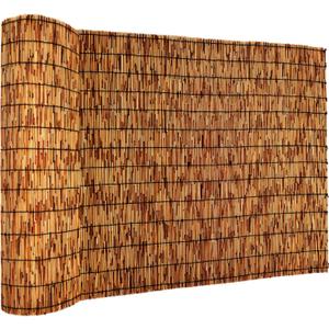 Reed Fencing Rolls, Bamboo Screens Outdoor for Patio, 6 Feet High, Suitable for Patio Garden Balcony Terrace and Courtyard Shading 6x16FT