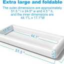 Jasonwell Inflatable Serving Bars Ice Buffet Salad Serving Trays Food Drink Holder Cooler Containers Indoor Outdoor BBQ Picnic Pool Party Supplies Beach Luau Hawaiian Tropical Cooler