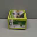 Dynaming 4 Pack Solar Flame Lanterns Outdoor, Hanging Solar Powered Wall Mounted Sconce Lights, Flickering Flame LED Light Auto On/Off, Waterproof for Garage Stair Patio Front Porch Yard